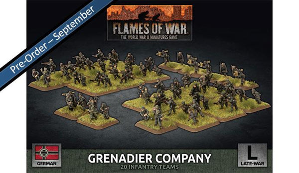 German Grenadier Company - Flames Of War Late War