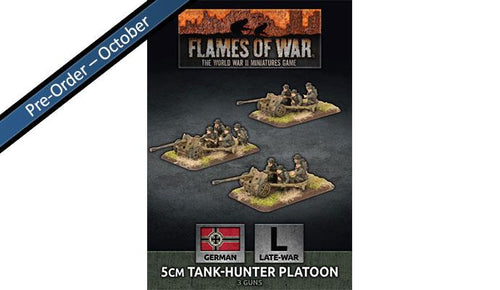 German 5cm Tank Hunter Platoon - Flames Of War Late War