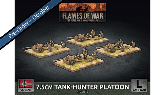 German 7.5cm Tank Hunter Platoon - Flames Of War Late War
