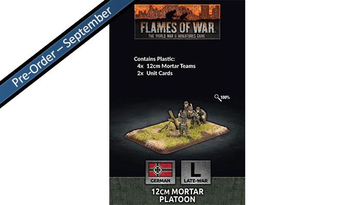 German 12cm Mortar Platoon - Flames Of War Late War