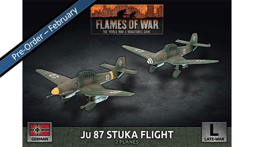 German Late War Ju 87 Stuka Flight