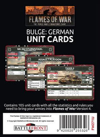 Bulge: Germans Unit Cards 2