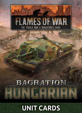 Bagration: Hungarian Unit Card Pack - Flames Of War
