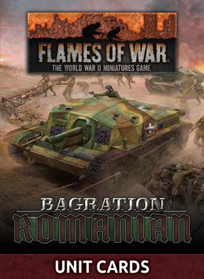 Bagration: Romanian Unit Card Pack - Flames Of War