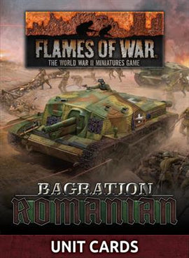 Bagration: Romanian Unit Card Pack - Flames Of War