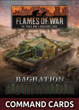 Bagration: Romanian Command Card Pack - Flames Of War