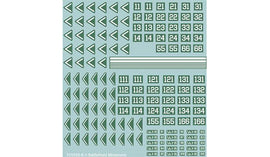 WW3 American Decal Set - Team Yankee