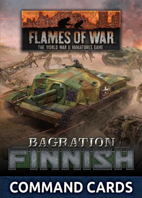 Bagration: Finnish Command Card Pack - Flames Of War