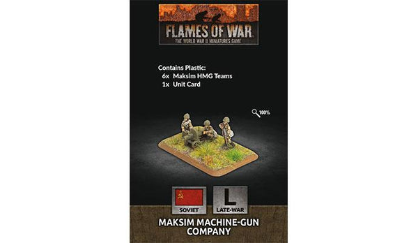 Soviet Maksim Machine-Gun Company - Late War