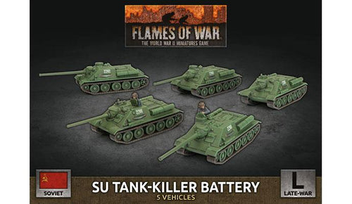 Soviet SU Tank-Killer Battery - Late War