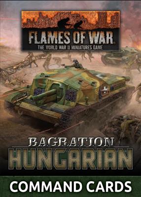 Bagration: Hungarian Command Card Pack - Flames Of War