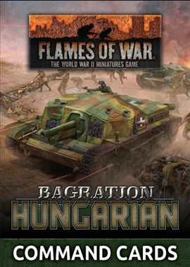 Bagration: Hungarian Command Card Pack - Flames Of War