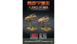 German Reconnaissance HQ Platoon - Flames Of War Late War