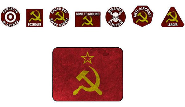 WW3 Soviet Token Set
