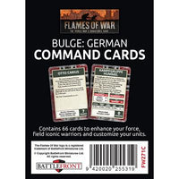 Bulge: German Command Cards 2