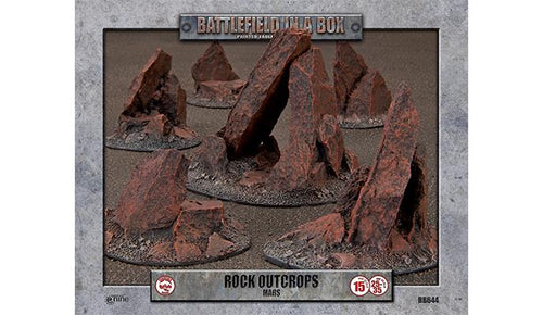 Rock Outcrops (x6) - Mars