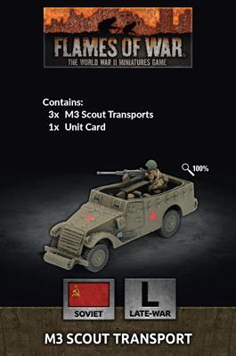 Soviet M3 Scout Transport - Late War