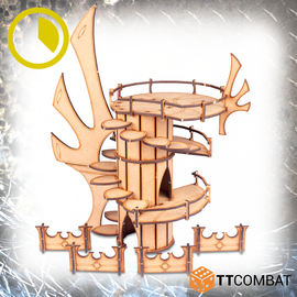 Space Elf Tower - Sci-fi Gothic - TT Combat Terrain