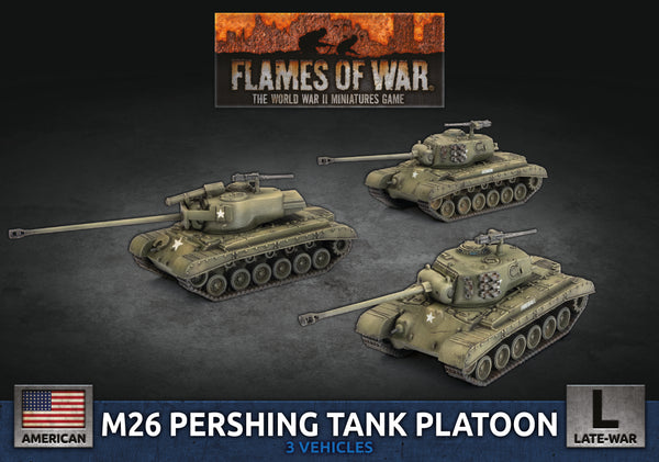 M26 Pershing Tank Platoon - Flames Of War