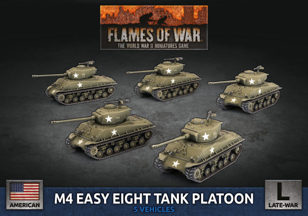M4 Easy Eight (76mm) Platoon - Flames Of War