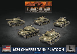 M24 Chaffee Tank Platoon - Flames Of War