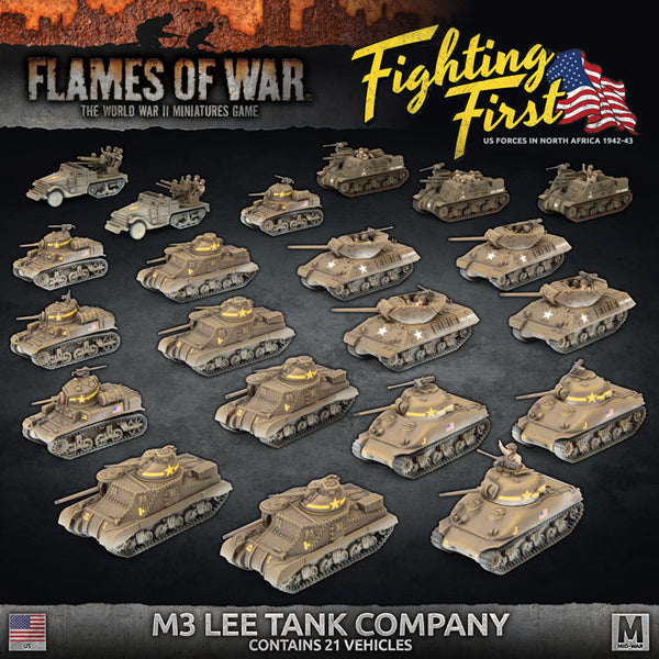 American Fighting First M3 Lee Tank Company