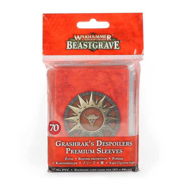 Warhammer Underworlds: Beastgrave - Grashrak's Despoilers Premium Sleeves