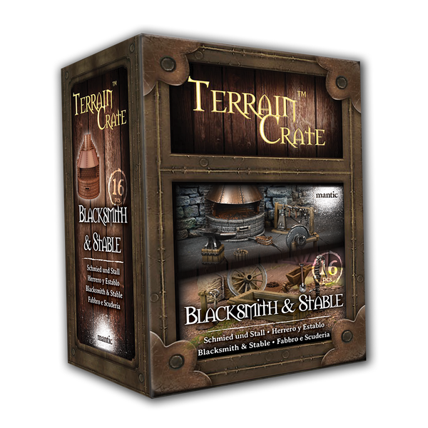 Blacksmith & Stable - Terrain Crate