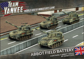 British Iron Maiden Abbot Field Battery