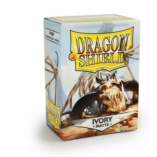 Dragon Shield Sleeves Matte Ivory (100)