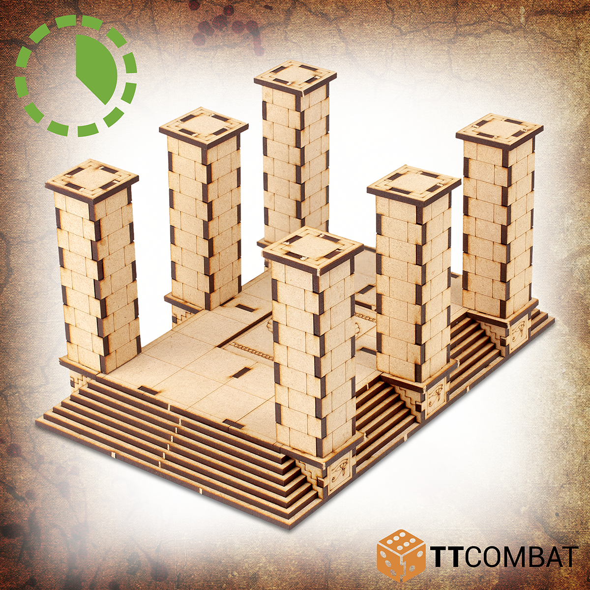 Scarab Altar - Fantasy Scenics - TT Combat MDF