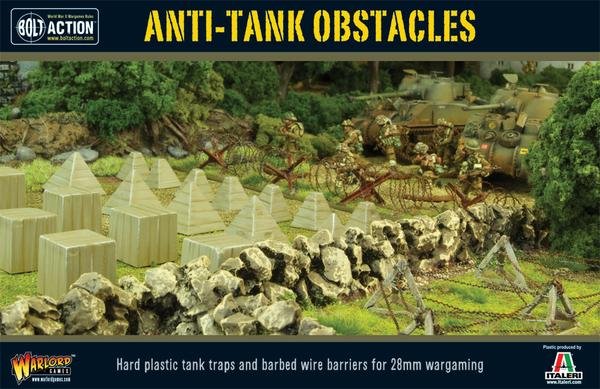 Anti-Tank Obstacles Scenery set