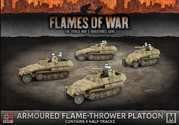 German Armoured Flame-Thrower Platoon