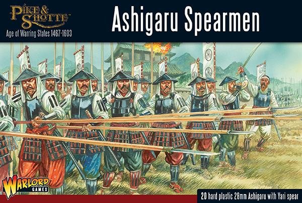 Feudal Japanese Ashigaru Yari Spearmen