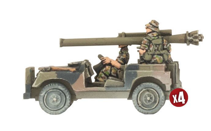 NATO Anti-tank Land Rover Section