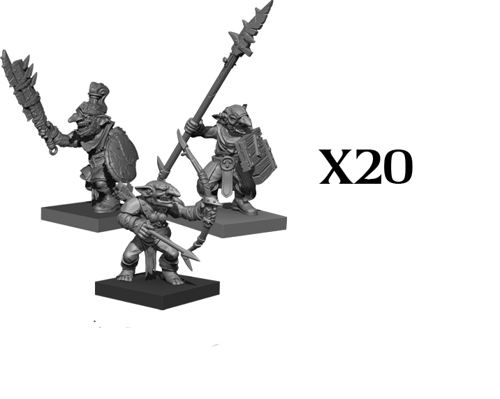 Goblin Regiment - Kings Of War