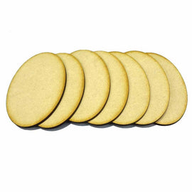 7 x 105mm x 70mm Oval Bases