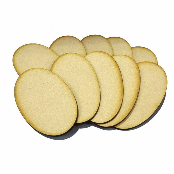 10 x 90mm 52mm Oval Bases