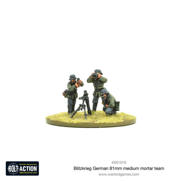 Blitzkrieg German¬†Medium Mortar Team (1939-42) (Revised)