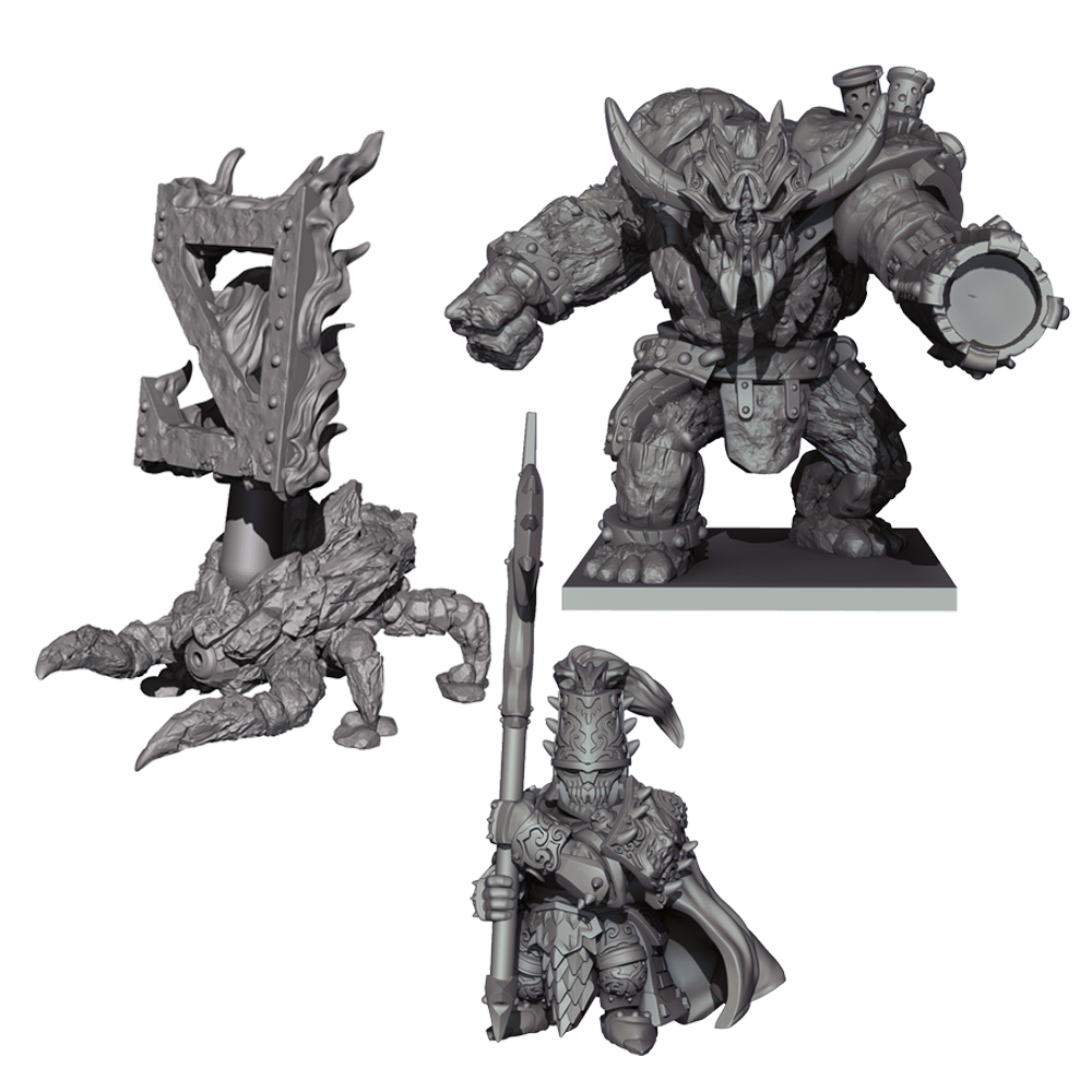 Abyssal Dwarf Warband Booster - Kings Of War Vanguard