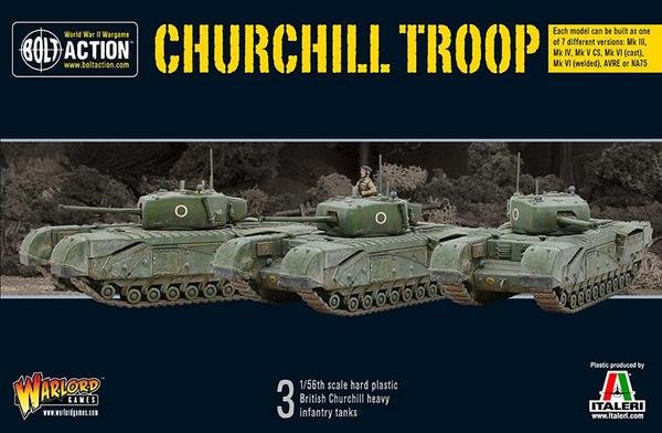 British Churchill Troop