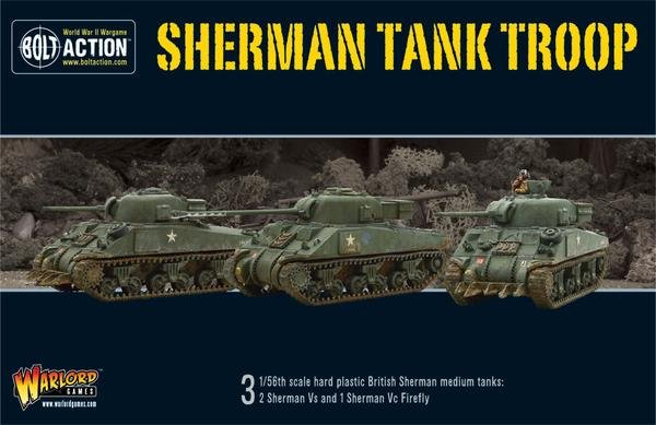 British Sherman Tank Troop