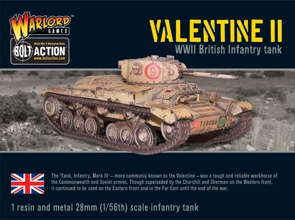 British Valentine II Cruiser Tank