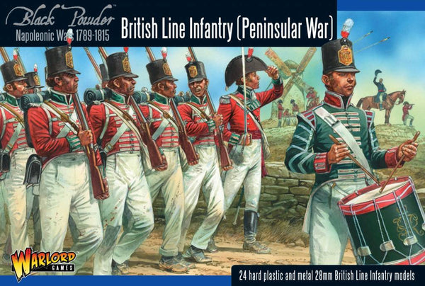 Napoleonic Wars 1789-1815 British Line Infantry (Peninsular) Box Set