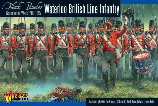 Napoleonic Wars 1789-1815 British Line Infantry (Waterloo)  Box Set