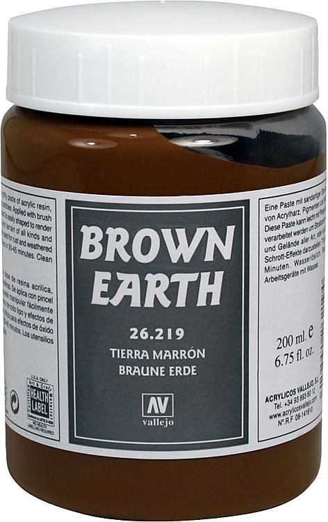 Diorama Effects - Brown Earth Paste 200ml