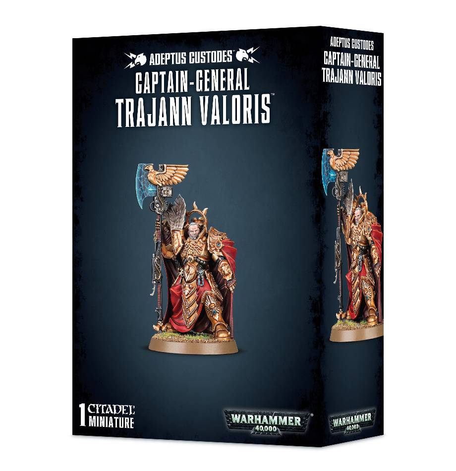 Warhammer 40000 - Adeptus Custodes - Trajann Valoris