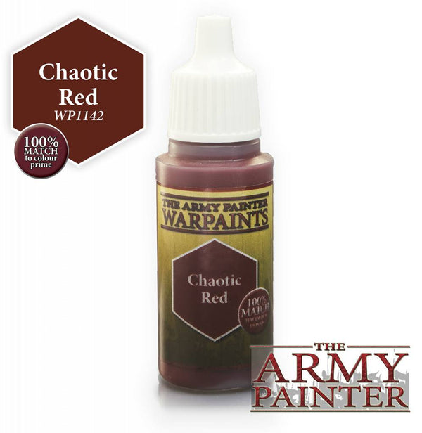 Warpaint - Chaotic Red - 18ml