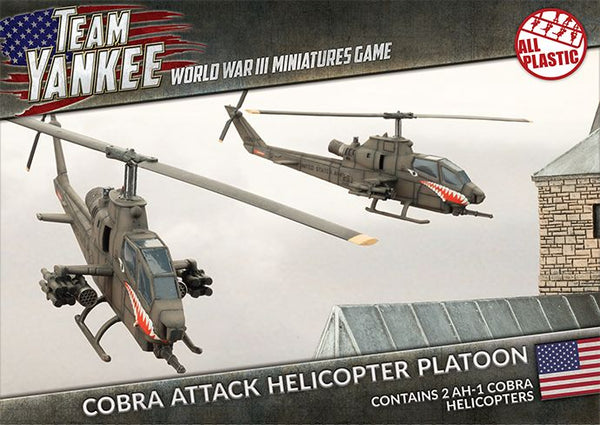 US American Stripes Cobra Attack Helicopter Platoon
