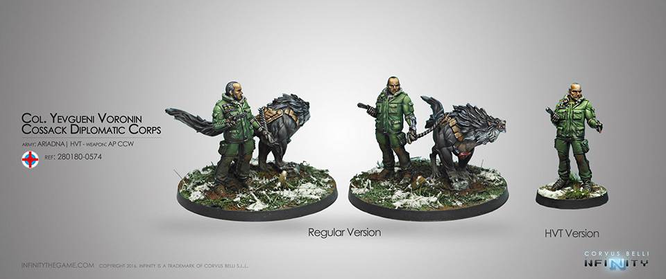 Ariadna Col. Yevgueni Voronin, Cossack Diplomatic Corps (Rifle/AP CCW) Blister Pack